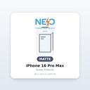 NEO Screen Protector for iPhone 16 Pro Max - Matte Privacy