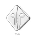 Hoco M55 Memory Sound In-Line Control Earphones with Mic — White