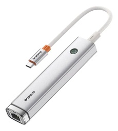 Baseus Color Plate 5-in-1 USB-C Hub – 4K HDMI, Gigabit Ethernet & 3× USB-A