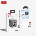 Earldom ES-LC19 Global Travel Power Adapter – Dual USB 3.1A, 1500W