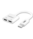 Earldom 2-in-1 Dual Lightning Splitter Adapter