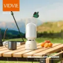 VIDIVE سبيكر خارجي للتخييم بإضاءة ملونة متنفسة CL01